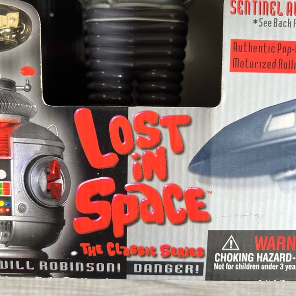 NIB Lost In Space ROBOT B-9 TALKING 1997 - Picture 12 of 13